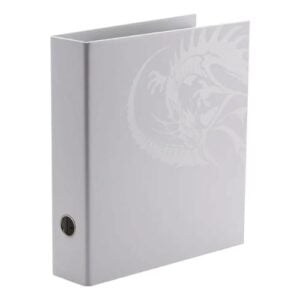 Portacarte a 2 Anelli - Sanctuary Bianco - Dragon Shield