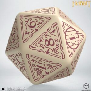 The Hobbit Spindown D20 - Terra TCG Jumbo Die - Q-Workshop