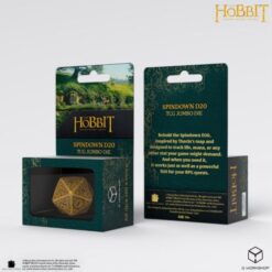 The Hobbit Spindown D20 - Solaris TCG Jumbo Die - Q-Workshop