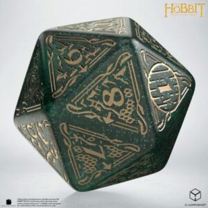 The Hobbit Spindown D20 - Verdant TCG Jumbo Die - Q-Workshop