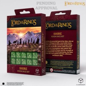 The Hobbit TCG Set x10 D6 Dadi - Shire - Q-Workshop