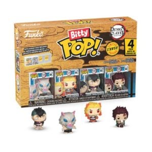 Bitty Pop! 4pk: Demon Slayer - Serie 3 Inosuke Hashibira