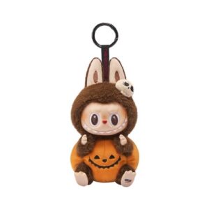 THE MONSTERS - Happy Halloween Party Series-Sitting Pumpkin Labubu Plush Doll - Pop Mart