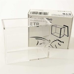 TcgLab Premium Case Protettivo per Pokemon Booster Box Magnetico in Plexiglass Comic Mania