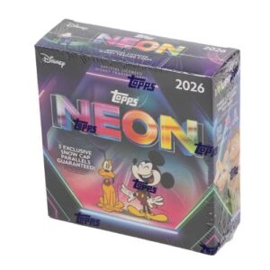 Mega Box 2026 Topps Neon Disney - Topps® (50 carte)