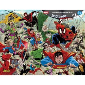Spider-Man/Superman Vol.1 Variant Wraparound di Kaare Andrews