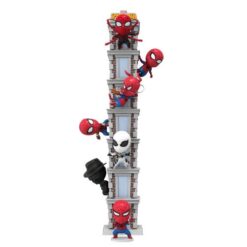 Blind Box Marvel Spider-Man - Hero Blind Box - Tower Series - Box da 6 pezzi intera