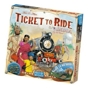 Ticket to Ride - India + Switzerland