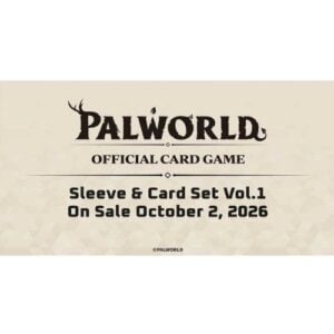 Palworld Card Game Sleeve & Card Set Vol.1 SS01
