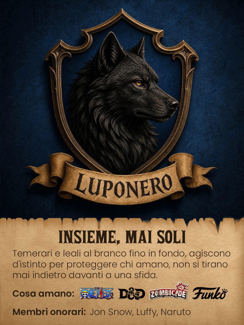 Casata Luponero — Insieme, mai soli.