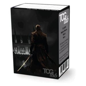 Standard Sleeves - Matte Ultra Clear Nero - 100 Sleeves - TcgLab