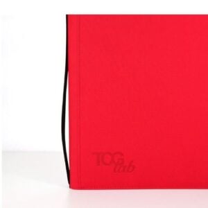 Gametrade Tgc Lab - binder with zipper Album 12-Pocket Rosso Zip Yellow