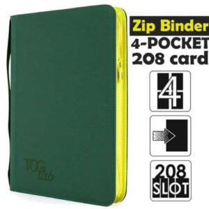 Tgc Lab - binder with zipper Album 4-Pocket Verde