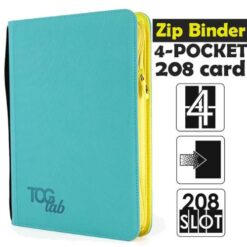 Tgc Lab - binder with zipper Album 4-Pocket Celeste