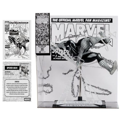 Marvel collection 1: 10 Spider-Man (Marvel Age #90) 18 cm Black and White