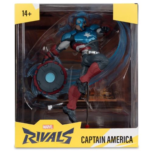 Marvel Rivals Collection 1/10 Action Figure Captain America 20 cm