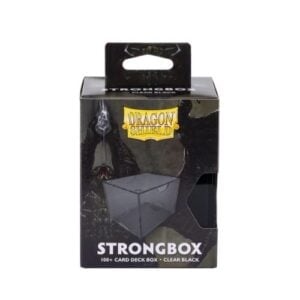 Dragon Shield Portamazzo Gaming Strongbox - Clear Black