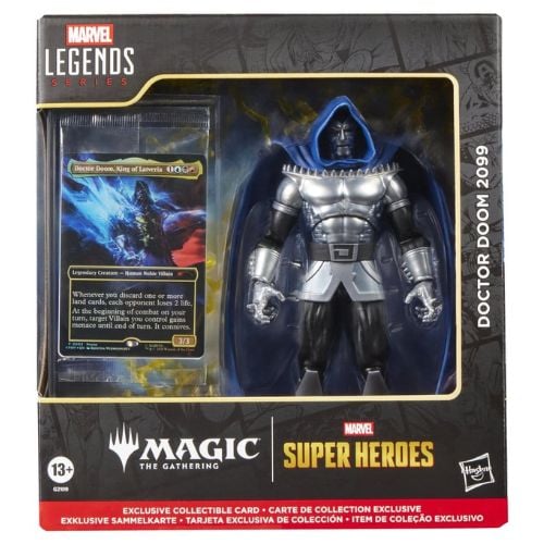 Doctor Doom 2099 15 cm (plus Exclusive Foil Card) Figure – Marvel Legends Magic: The Gathering Action Figure
