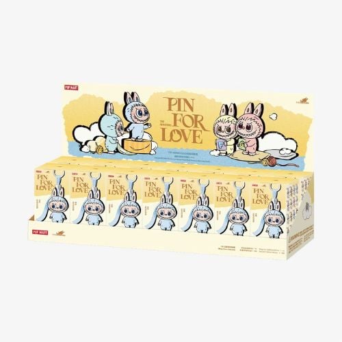THE MONSTERS Pin for Love Series Labubu (A-M) Figures Box Intera - Pop Mart