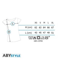 T-Shirt Harry Potter Edvige Donna Nera - ABYstyle - Taglia XS