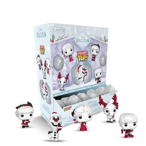 Funko Pop! Bitty Pop Singles Snow Crystals: Frozen 12 pz