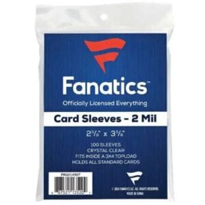 Bustine Protettive Fanatics per Carte 2 Mil 100 pz