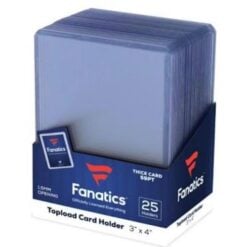 Toploader 59pt Fanatics 3x4 per 25 pz