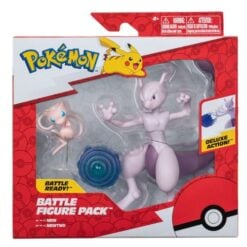 Pokémon Battle Figure Mewtwo e Mew 10 cm Jazwares