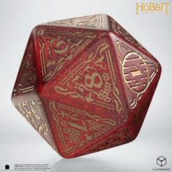 The Hobbit Spindown D20 - Ember TCG Jumbo Die - Q-Workshop