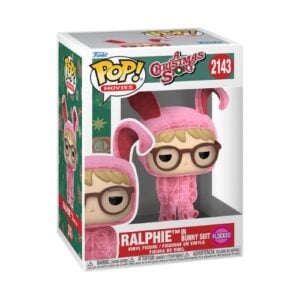 Funko POP! Movies: A Christmas Story - Ralphie in Bunny Suit 2143 Flocked