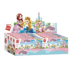 Qman Princess Leah Flowery Ocean Castle 2613 Box 8 Pezzi