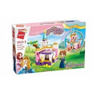 Qman Princess Leah Flowery Ocean Castle SET 2613 - 3 Giardino del Castello