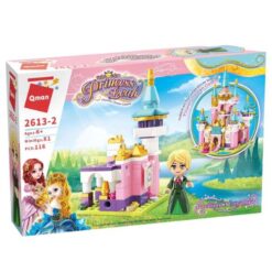 Qman Princess Leah Flowery Ocean Castle SET 2613 - 2 Padigione del Castello