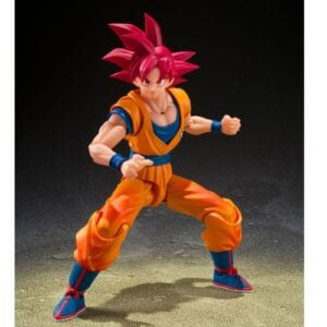 Son Goku Super Sayan God Action Figure - S.H. Figuarts Dragon Ball Action Figure 15 cm