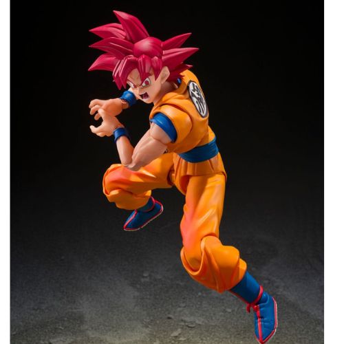 Son Goku Super Sayan God Action Figure - S.H. Figuarts Dragon Ball Action Figure 15 cm