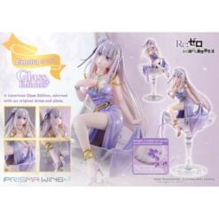 Statua Emilia Re:Zero Prisma Wing 1/7 Glass Edition