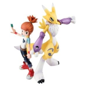 Renamon e Ruki Makino Figure - G.E.M. Series Digimon Tamers Figure 13 cm