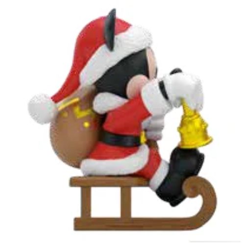 Topolino 3707 con statuina 3D topolino babbo natale
