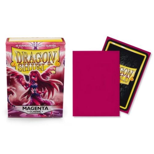 60 Dragon Shield Classic Sleeves - Classic Magenta