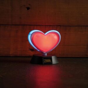 Lampada Zelda Portacuore 3D 10 cm Ufficiale Nintendo