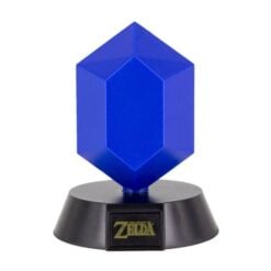 Lampada Zelda Rupia Blu 3D 10 cm Ufficiale Nintendo