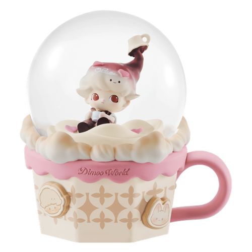 Dimoo Crush On Coffee Sfera di Cristallo - Pop Mart