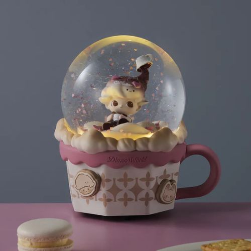 Dimoo Crush On Coffee Sfera di Cristallo - Pop Mart