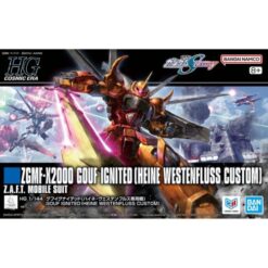 High Grade - Gouf Ignited Heine Westenfluss Custom Gundam - Model Kit 1:144