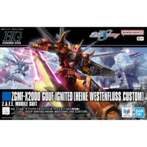 High Grade - Gouf Ignited Heine Westenfluss Custom Gundam - Model Kit 1:144