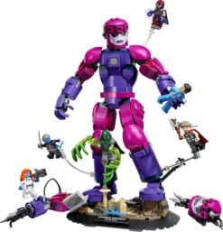 Alternative view of LEGO | Marvel 76348 Battaglia Epica: Avengers: Doomsday, Gioco con Action Figure della Sentinella e 6 Minifigure, Regalo 9+