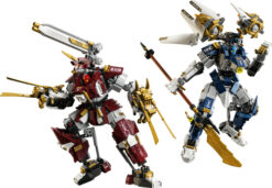 Alternative view of LEGO NINJAGO 71870 Mech Titanici Gemelli, Giocattolo con 2 Action Figure e 3 Minifigure, Regalo per Bambini da 12+ Anni
