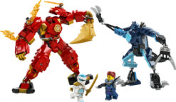 Alternative view of LEGO NINJAGO 71808 Mech Elemento Fuoco di Kai