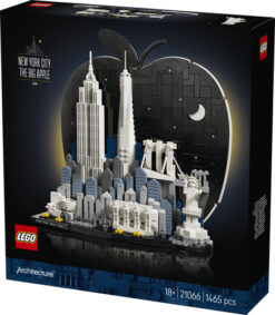 LEGO Architecture 21066 New York City – La Grande Mela, Kit Modellismo da Adulti, Decorazione con Monumenti, Regalo Fai da te - immagine 7