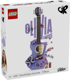LEGO Editions 43031 La Chitarra Bicolore di Olivia Rodrigo, Kit Modellismo 3D con 2 Minifigure, Stelle e Farfalle, Regalo 14+ - immagine 7